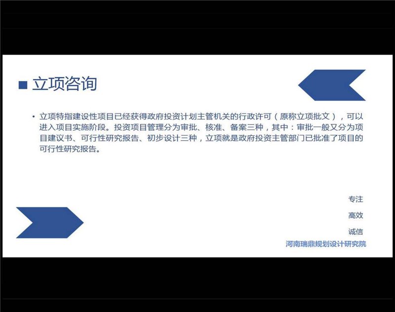项目立项咨询
